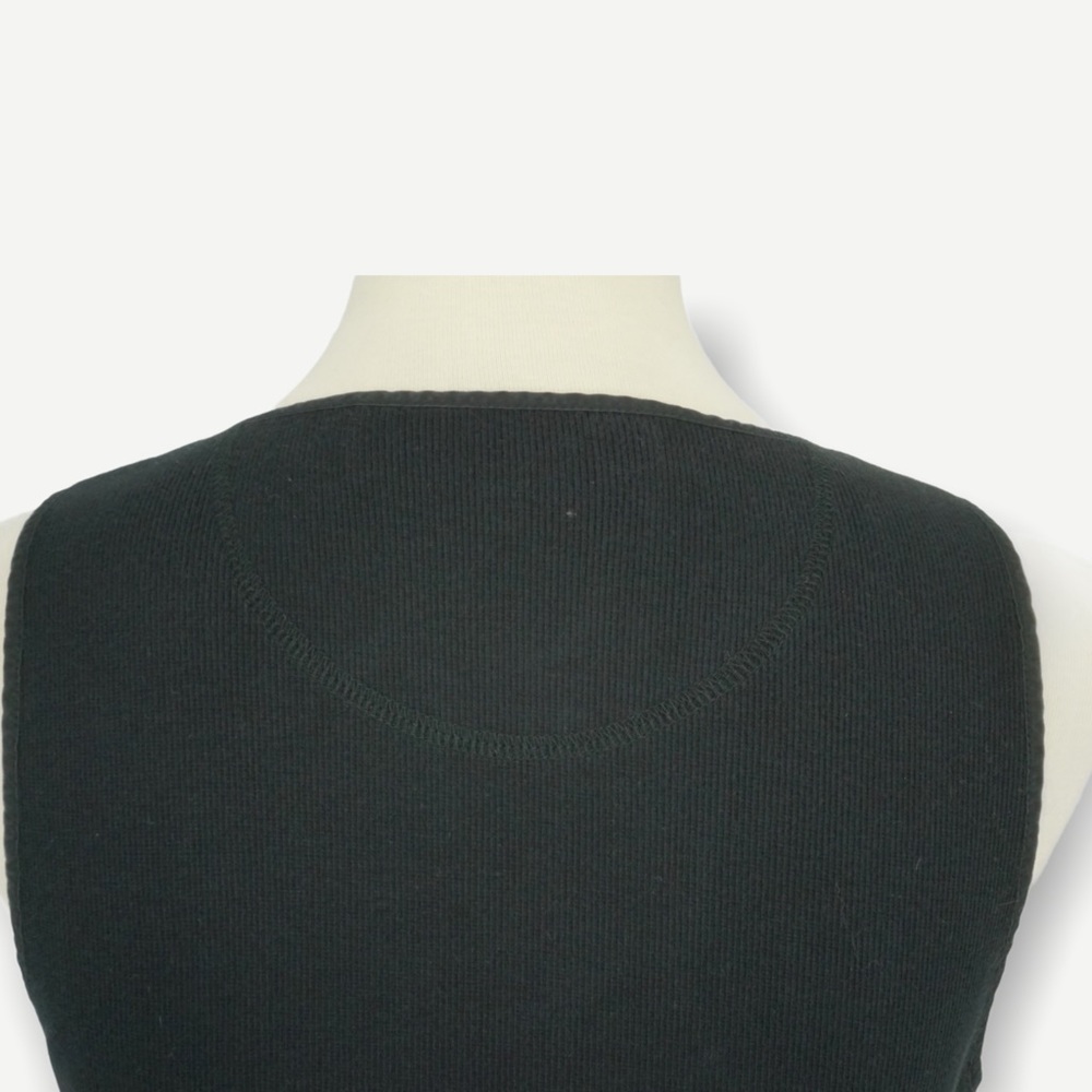 THAKOON COLLECTIVE Ribbed Henley Tank Bodysuit - Picture 6 of 13